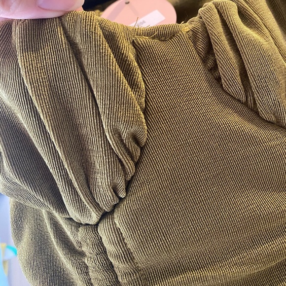 Verge Girl Drawstring Khaki Dress AUS6/US2 - Picture 2 of 4